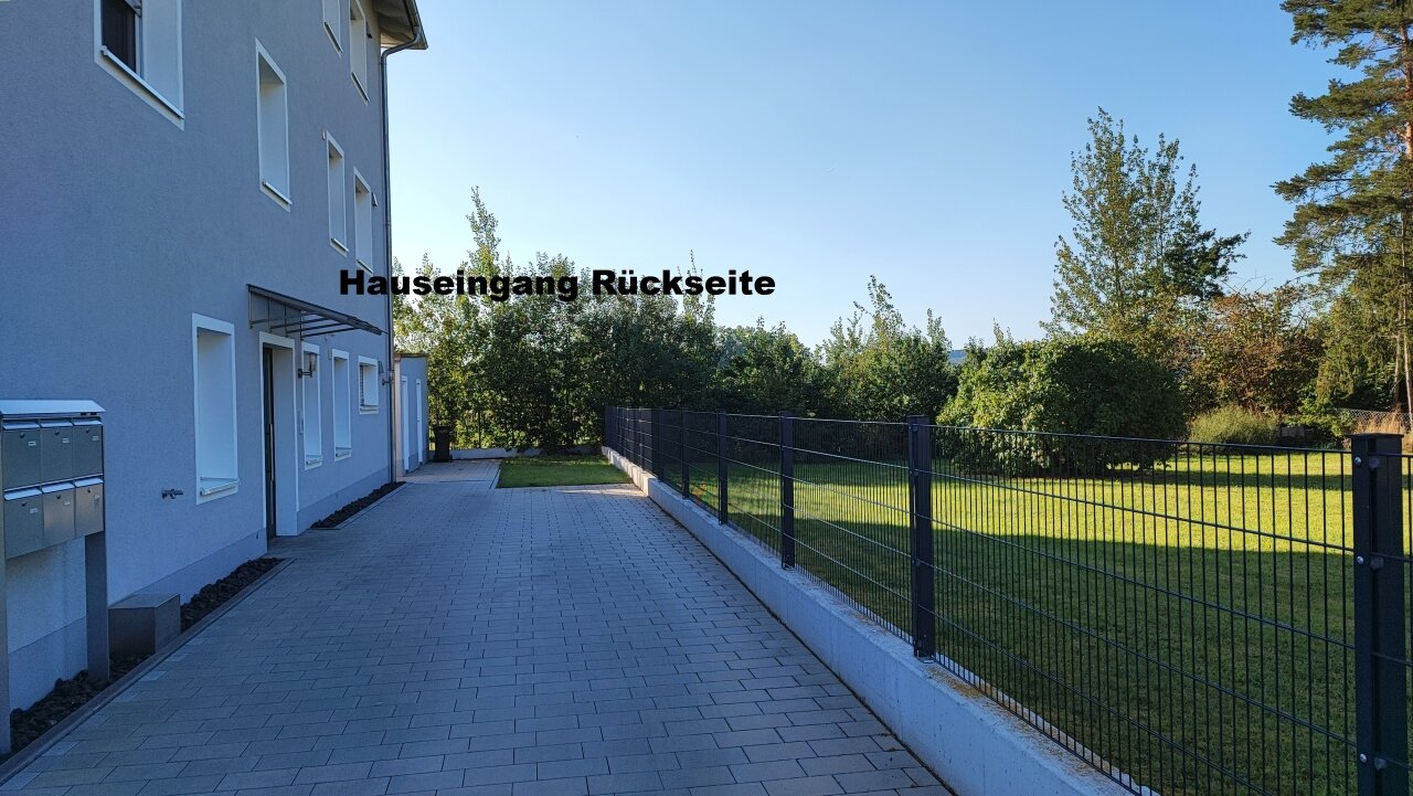 Hauseingang Rückseite